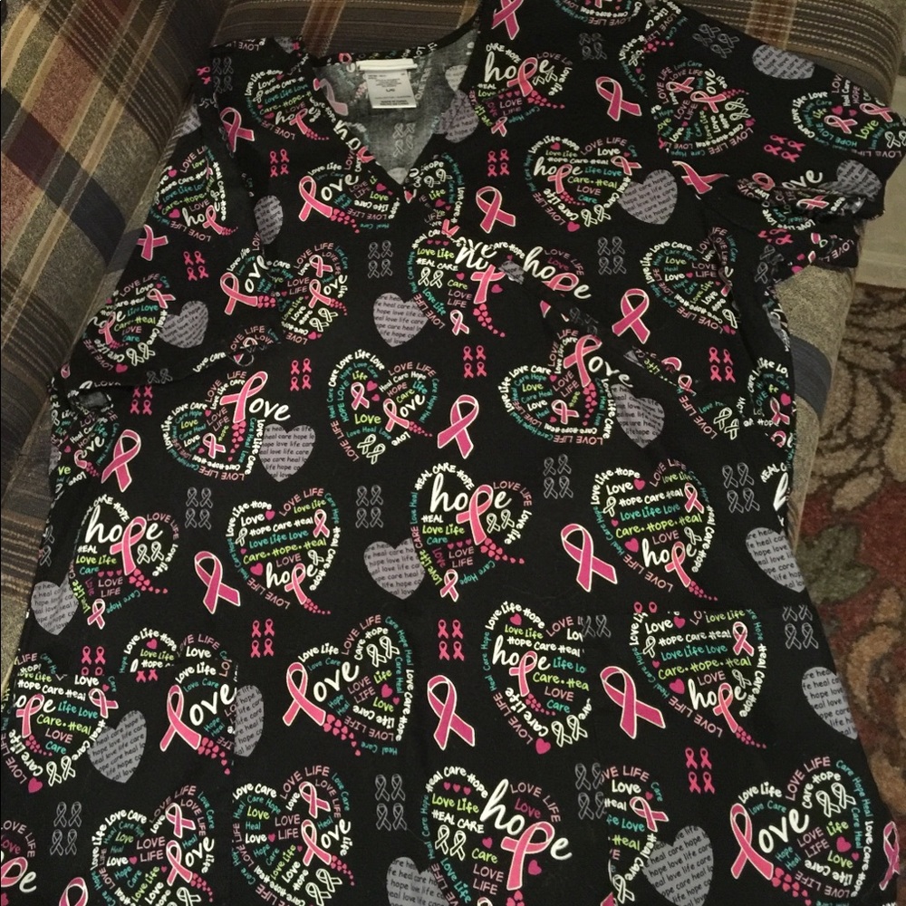 Support Breast Cancer Scrub